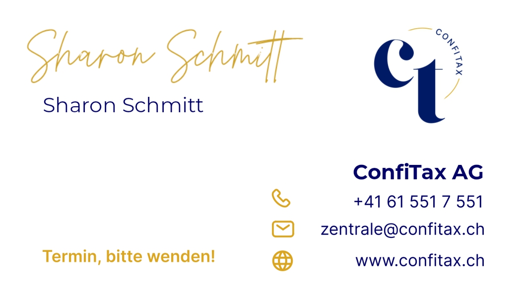 Visitenkarten – Vorderseite